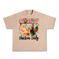 Burro crazy chicken lady Urban Heavy Tee - Artiststas