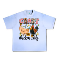 Grape Ice crazy chicken lady Urban Heavy Tee - Artiststas