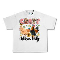 Lunar Rock crazy chicken lady Urban Heavy Tee - Artiststas