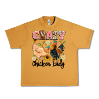 Peanut Butter crazy chicken lady Urban Heavy Tee - Artiststas
