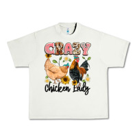 Pistachio crazy chicken lady Urban Heavy Tee - Artiststas