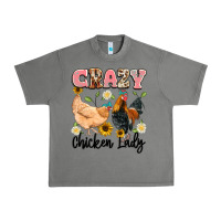 Tornado crazy chicken lady Urban Heavy Tee - Artiststas