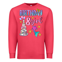 Cardinal birthday girl 8 Premium Sweatshirt - BundleAndBundleShop
