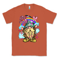 Copper best mom gnome rainbow clouds butterfly glitter Classic Tee - LillyAllenDesigns