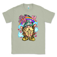Matcha best mom gnome rainbow clouds butterfly glitter Classic Tee - LillyAllenDesigns