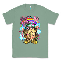 Sage best mom gnome rainbow clouds butterfly glitter Classic Tee - LillyAllenDesigns