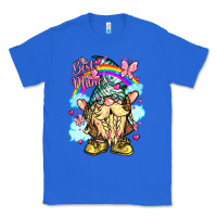 True Royal best mom gnome rainbow clouds butterfly glitter Classic Tee - LillyAllenDesigns