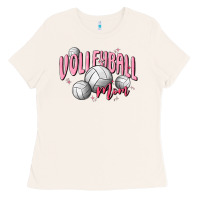 Bone volleyball mom Ladies Tee - MaliasSmallBusiness