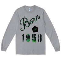 Heather Grey Born In 1950 Long Sleeve Tee - Bettercallsaul