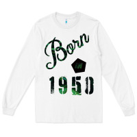 White Born In 1950 Long Sleeve Tee - Bettercallsaul