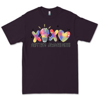 Plum autism awareness Premium Tee - MaliasSmallBusiness