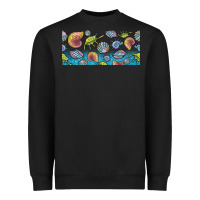 Black sea shells Heavyweight Sweatshirt - TumblerDesignByShophia