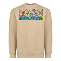 Mushroom sea shells Heavyweight Sweatshirt - TumblerDesignByShophia