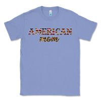 Colony Blue American mom Classic Tee - JahusDesignShop