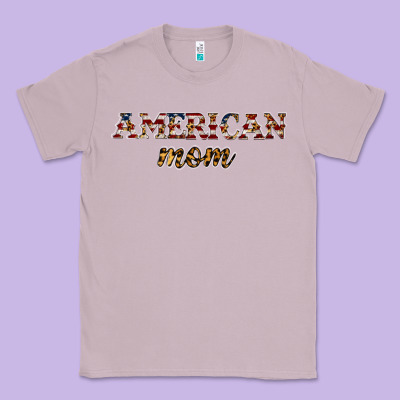 American Mom Classic Tee Designed By Jahusdesignshop