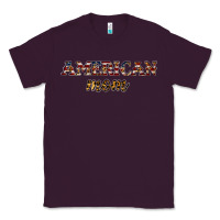 Plum American mom Classic Tee - JahusDesignShop