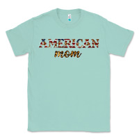 Seafoam American mom Classic Tee - JahusDesignShop