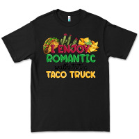 Black i enjoy romantic walks to the taco truck Premium Tee - MaliasSmallBusiness