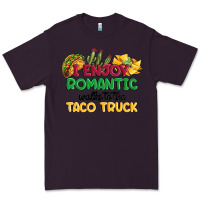 Plum i enjoy romantic walks to the taco truck Premium Tee - MaliasSmallBusiness