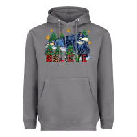 Storm believe polar express christmas trees Heavyweight Hoodie - FaDigitalArtStudio