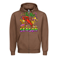 Chestnut tis the season mardi gras olivia Zipper Hoodie - OliviaCreatesArt