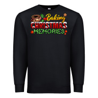 Black baking christmas memories Premium Sweatshirt - FaDigitalArtStudio