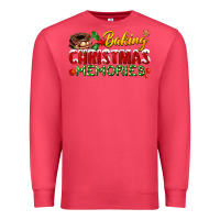 Cardinal baking christmas memories Premium Sweatshirt - FaDigitalArtStudio