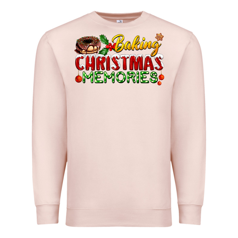 Baking Christmas Memories Premium Sweatshirt by FaDigitalArtStudio | Teevron