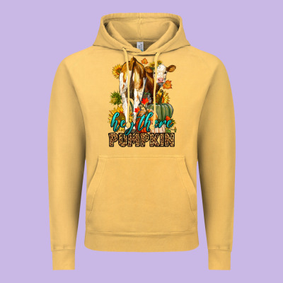 Hey There Pumpkin Fall Vintage Hoodie Designed By Lillyallendesigns