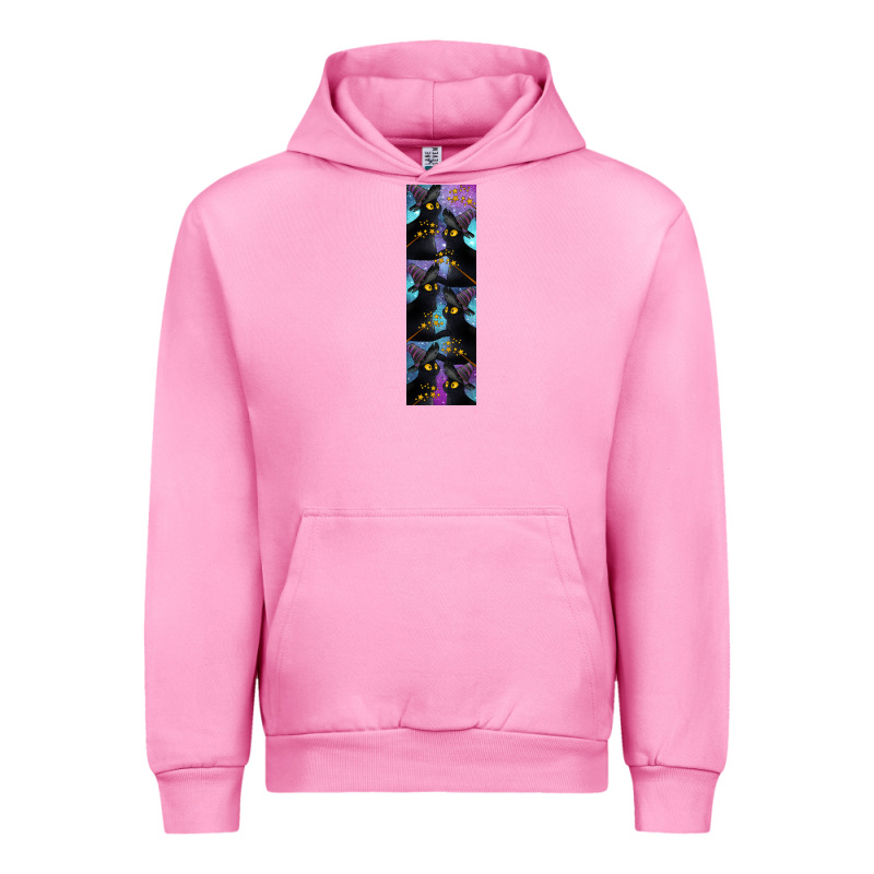 Black Cat Halloween Urban Hoodie by LillyAllenDesigns | Teevron