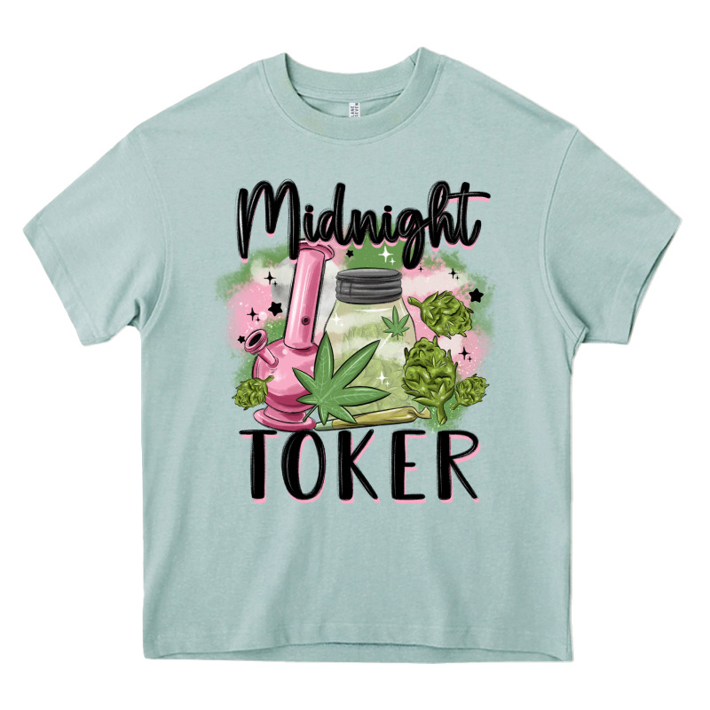 Midnight Toker Heavy Core Tee by MaliasSmallBusiness | Teevron