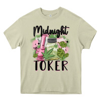 Mossy midnight toker Heavy Core Tee - MaliasSmallBusiness