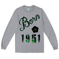 Heather Grey Born In 1951 Long Sleeve Tee - Bettercallsaul