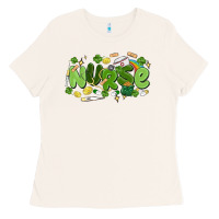 Bone st.patrick's day nurse Ladies Tee - MaliasSmallBusiness
