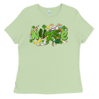 Matcha st.patrick's day nurse Ladies Tee - MaliasSmallBusiness