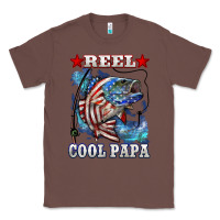 Chestnut reel cool papa american flag bass fishing Classic Tee - LillyAllenDesigns