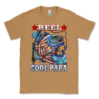 Toasted Coconut reel cool papa american flag bass fishing Classic Tee - LillyAllenDesigns