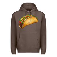 Coffee Taco Premium Hoodie - FaDigitalArtStudio