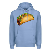 Colony Blue Taco Premium Hoodie - FaDigitalArtStudio