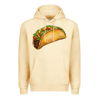 Pina Colada Taco Premium Hoodie - FaDigitalArtStudio