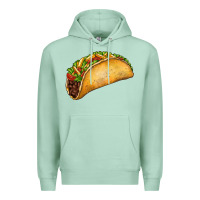 Seafoam Taco Premium Hoodie - FaDigitalArtStudio