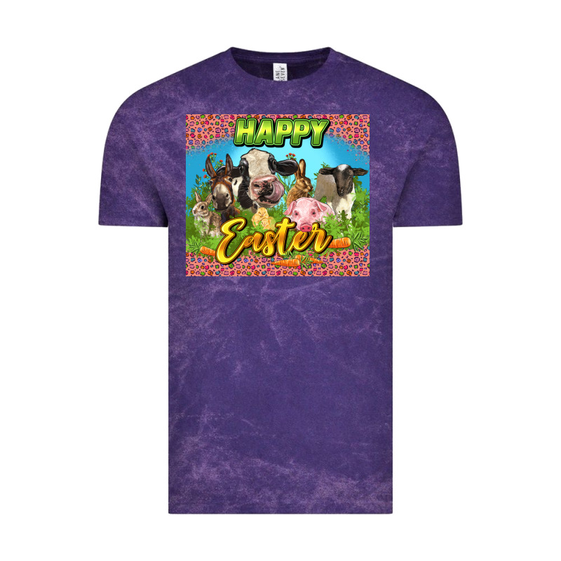 Happy Easter Farm Animals 20oz Skinny Vintage Tee by LillyAllenDesigns | Teevron