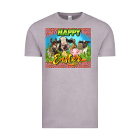 Vintage Zinc Happy Easter Farm Animals 20oz skinny Vintage Tee - LillyAllenDesigns