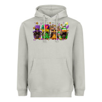 Moon Dust mardi gras afro gnomies Heavyweight Hoodie - FaDigitalArtStudio