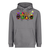 Storm mardi gras afro gnomies Heavyweight Hoodie - FaDigitalArtStudio