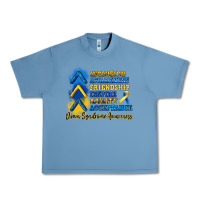 Pebble Blue down syndrome awareness Urban Heavy Tee - Artiststas
