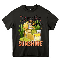 Asphalt tequila lime sunshine Heavy Core Tee - MaliasSmallBusiness