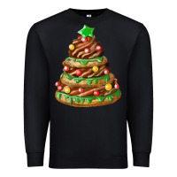 Black chocolate christmas cookie cake Premium Sweatshirt - FaDigitalArtStudio