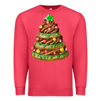 Cardinal chocolate christmas cookie cake Premium Sweatshirt - FaDigitalArtStudio