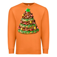 Carrot chocolate christmas cookie cake Premium Sweatshirt - FaDigitalArtStudio